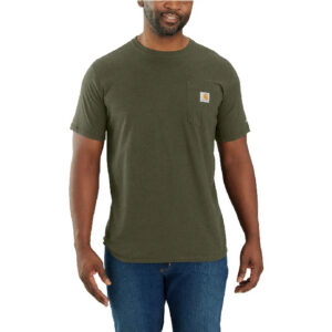 חולצת טי כיס שרוול קצר מנדפת Carhartt Force Pocket 106652