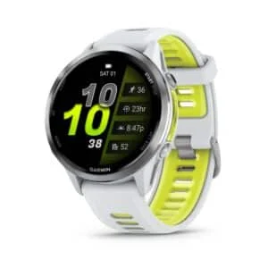 שעון חכם (Forerunner 970 Whitestone/Amp Yellow (47mm) (010-02969-11H