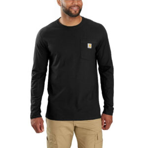 חולצת טי כיס שרוול ארוך מנדפת Carhartt MIDWEIGHT POCKET T-SHIRT 106656