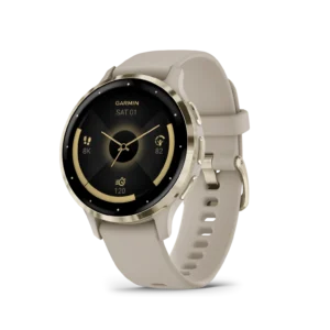 שעון ספורט חכם Venu 3S (41mm) (010-02785-02H) Soft Gold Stainless Steel Bezel with French Gray Case and Silicone Band