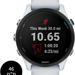 שעון ריצה חכם 46MM) (010-02641-31H) Forerunner 255 Music)
